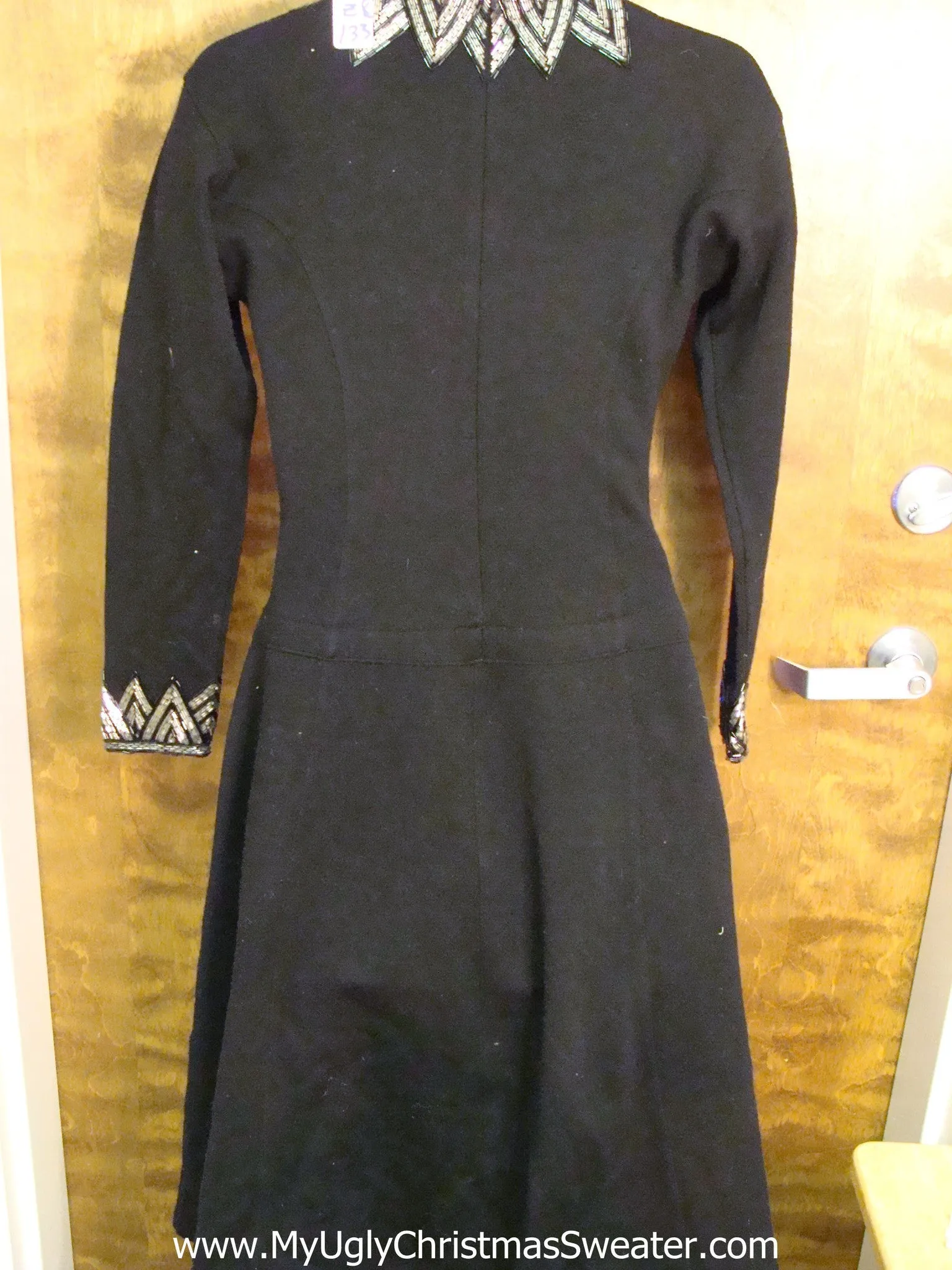 Amazing Ugly Christmas Sweater Party Dress with Lights Size S