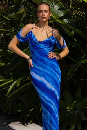 Atlantic Maxi Dress - Ocean