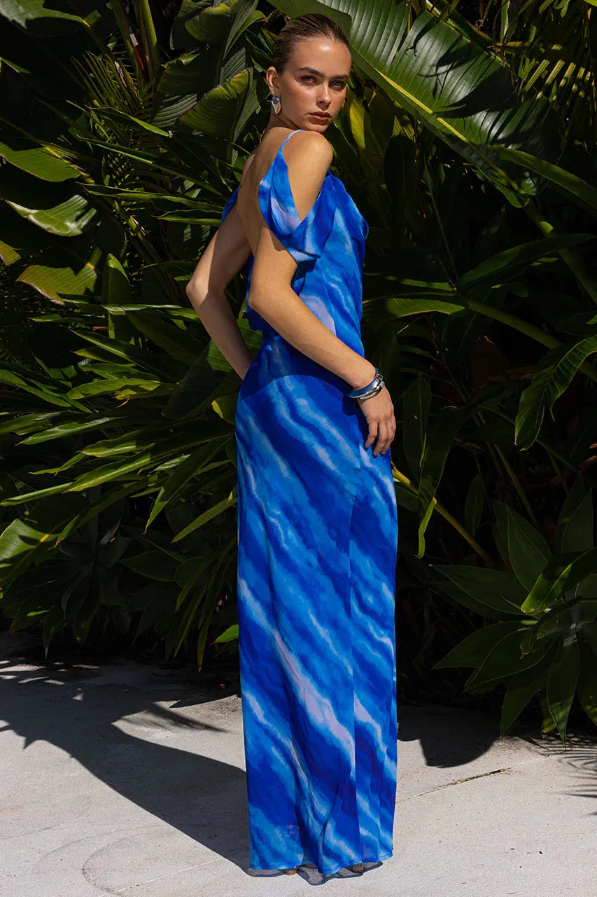 Atlantic Maxi Dress - Ocean