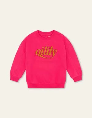 AW24 Oilily Girls Harvey Pink Jumper