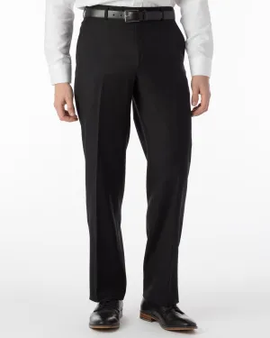 Ballin Pants - Dunhill Super 120’s 4 Harness Serge - Black