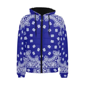 BANDANA Bs`UP PADDED HOODIE JACKET