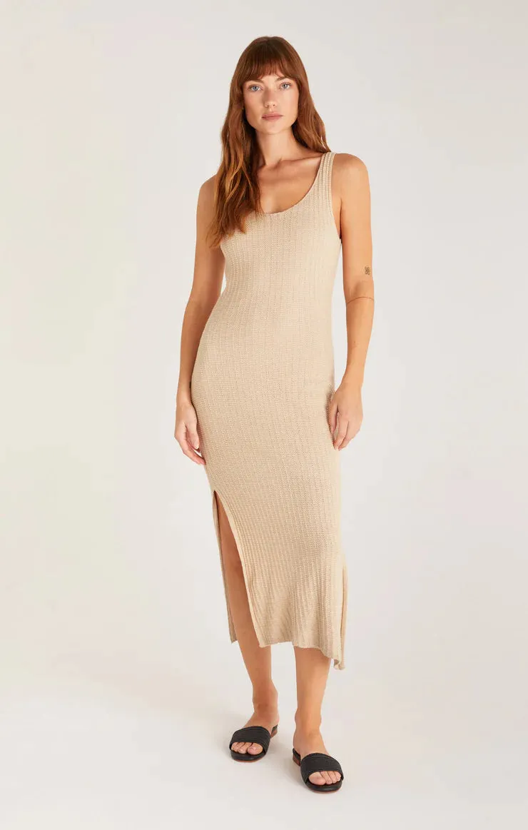 Brayden Midi Dress | Oatmeal