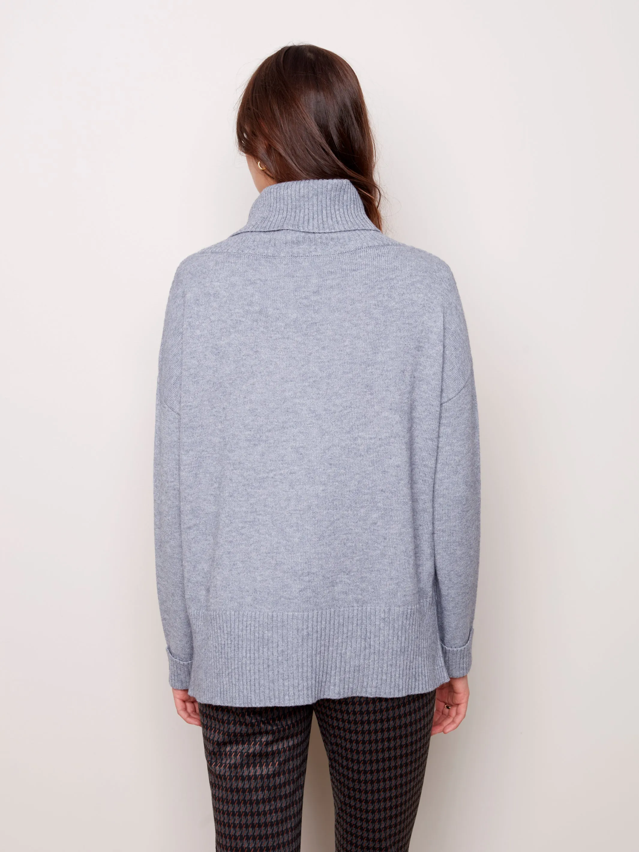 Charlie B-Fall/Winter-2022-Sweater-C2422-Grey