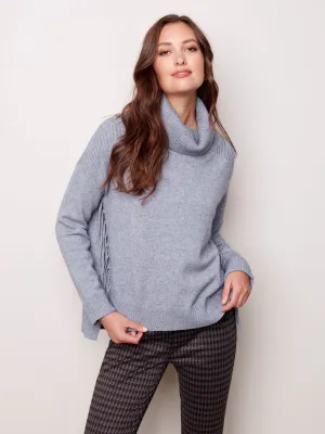 Charlie B-Fall/Winter-2022-Sweater-C2422-Grey