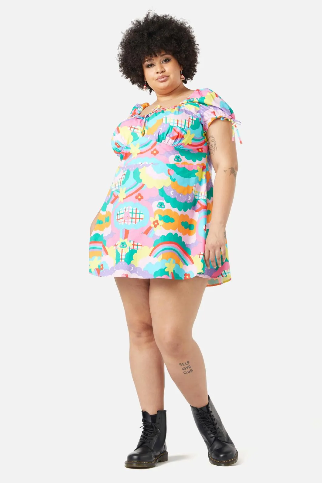 Curve Idolize Babydoll Dress