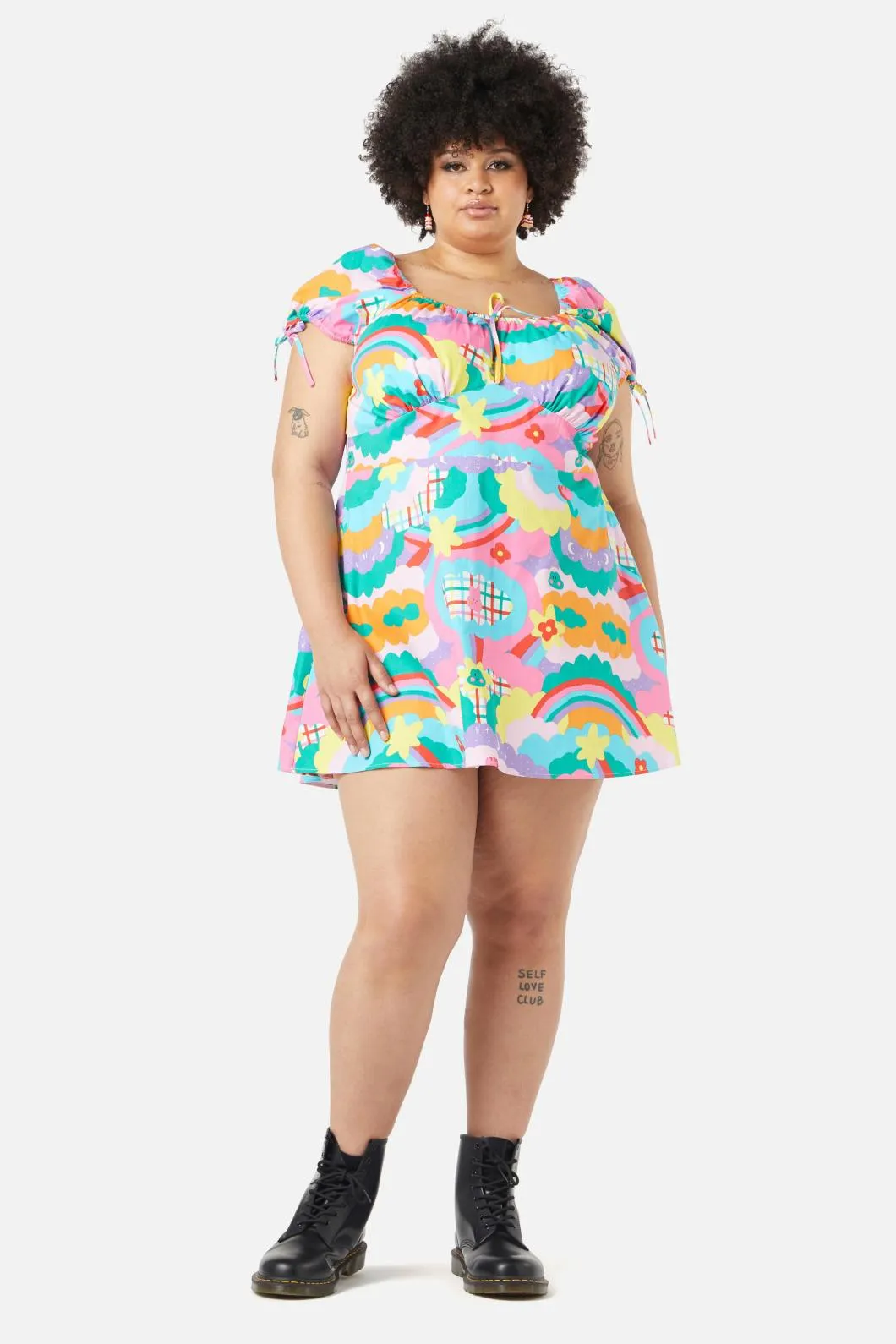 Curve Idolize Babydoll Dress