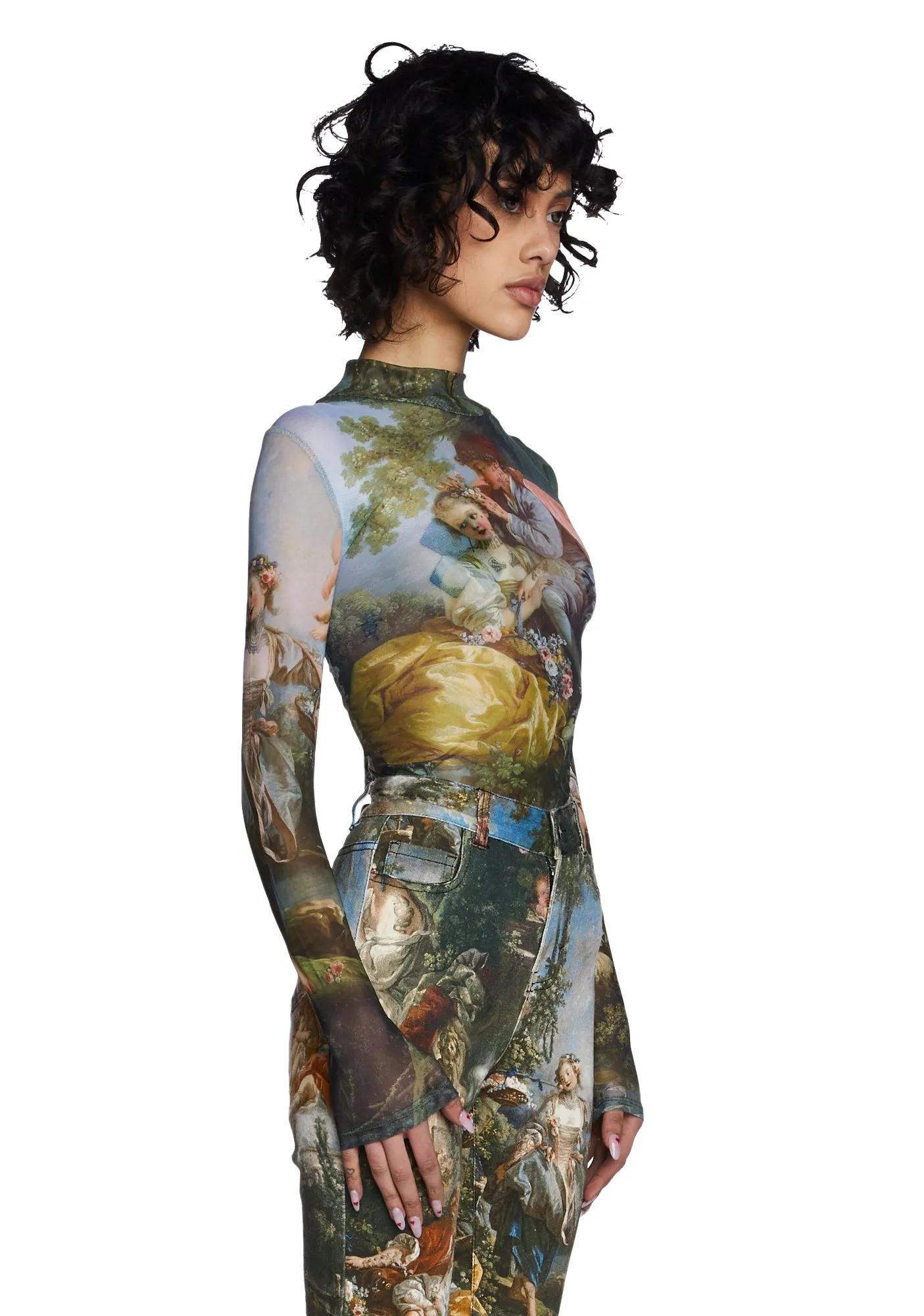 Da Vinci's Demons Mesh Top