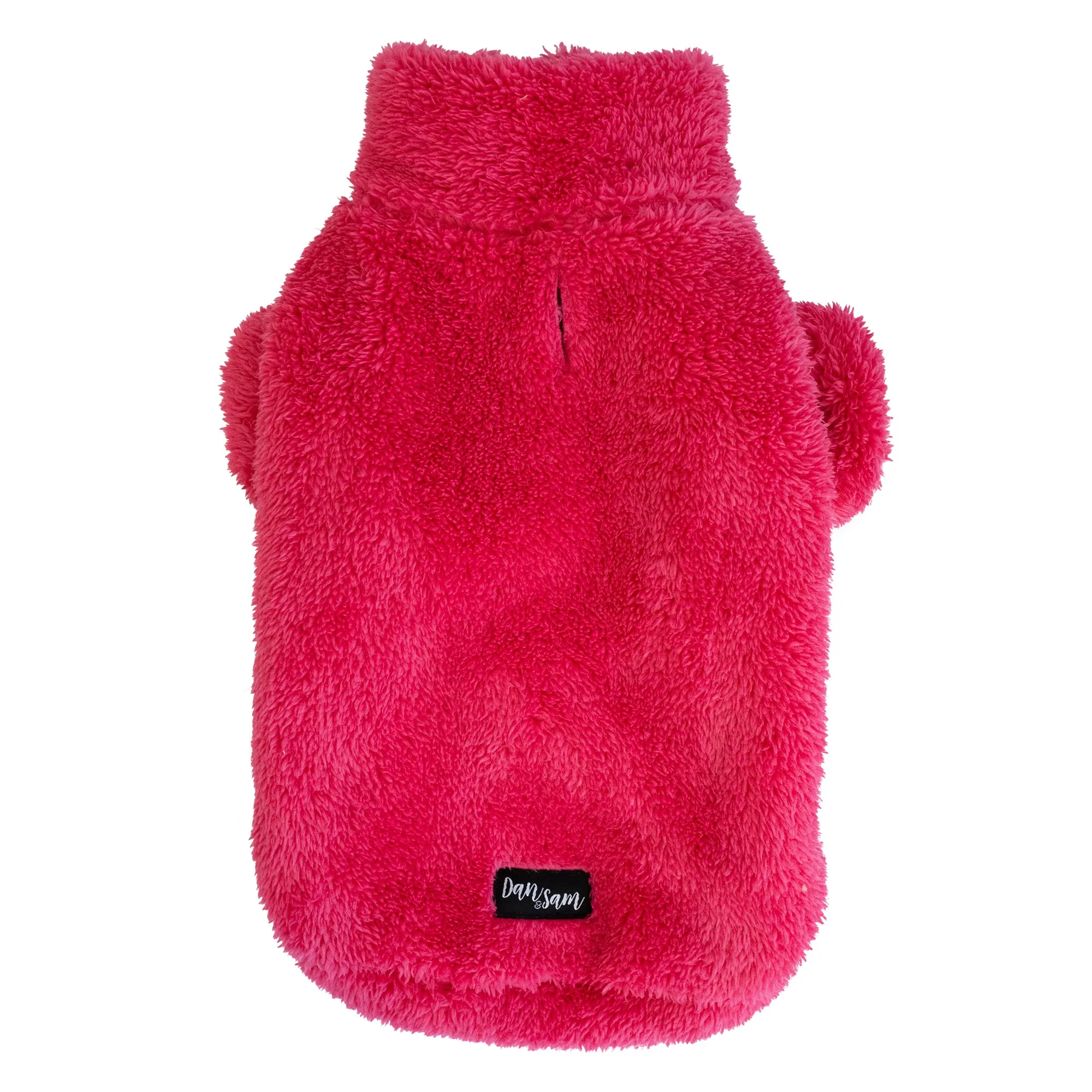Dan & Sam - Teddy Jumper (Raspberry Sorbet) - 16cm