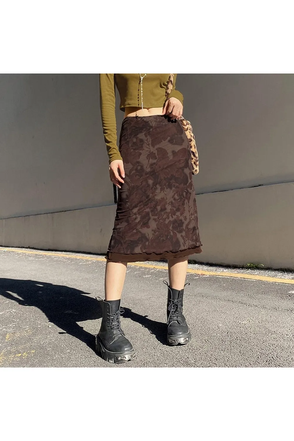 Fairycore Grunge Skirt