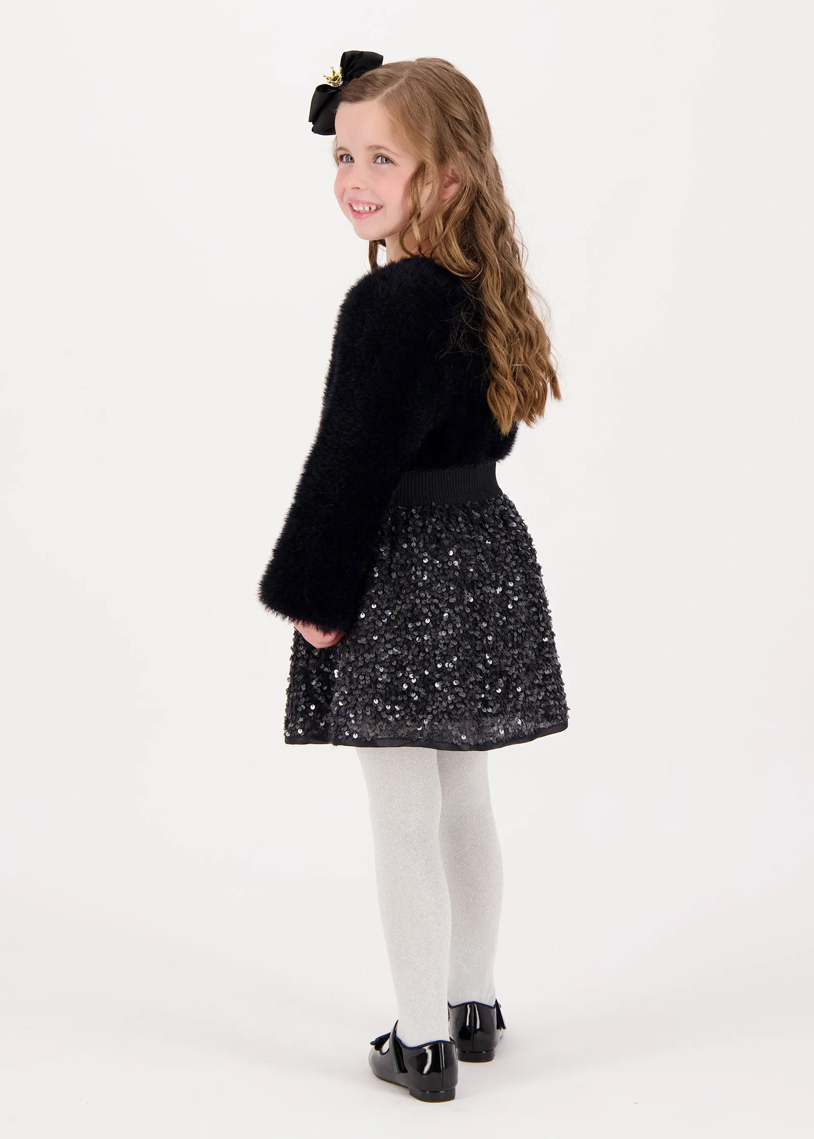 Fuzzy Jumper Black
