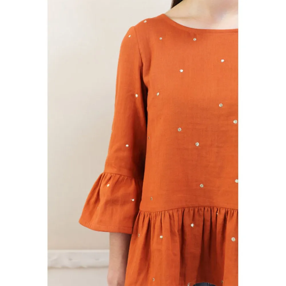 Gelato Blouse and Dress Pattern, Liesl & Co.