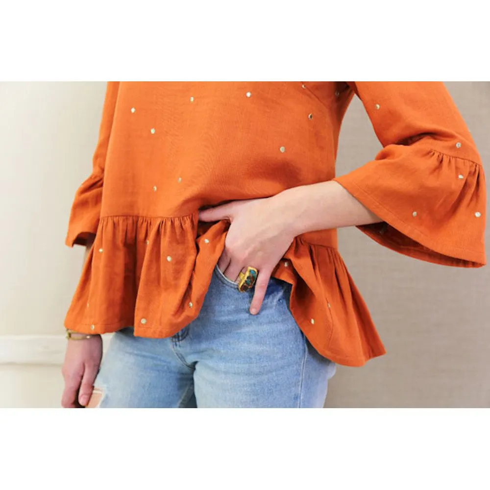 Gelato Blouse and Dress Pattern, Liesl & Co.