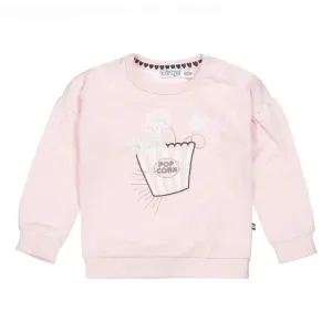Girls Jumper Light Pink Popcorn | Koko-Noko