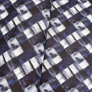 Grunge Plaid Printed Vinyl 18" x 53" Roll | Cracked Texture