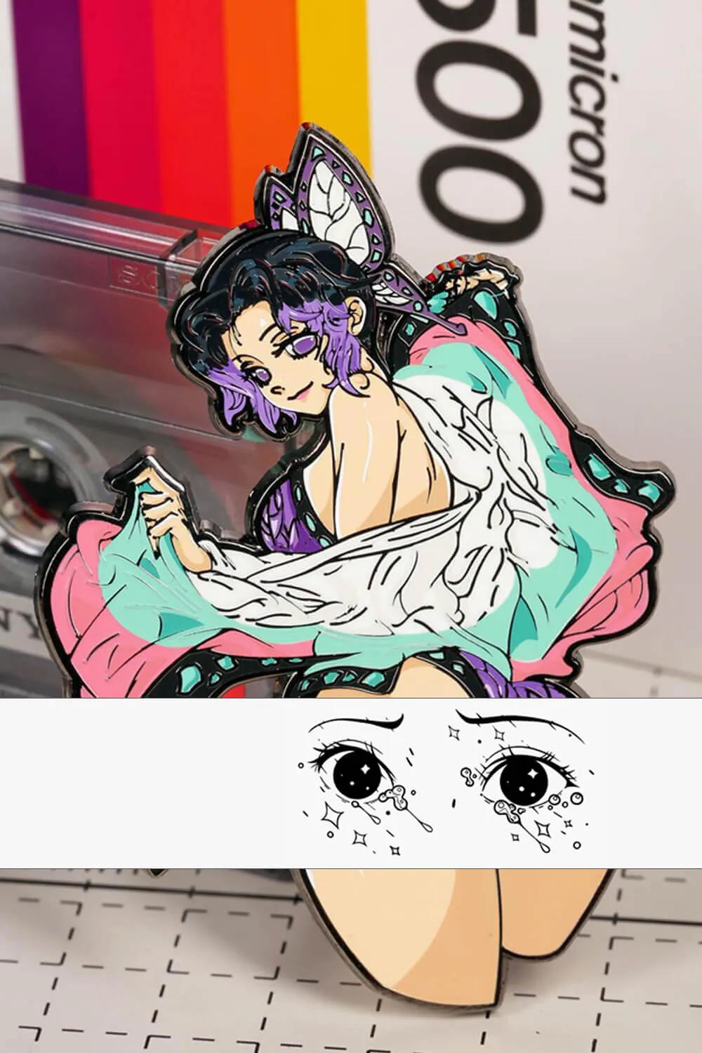 Hot Shinobu Kocho Enamel Pin