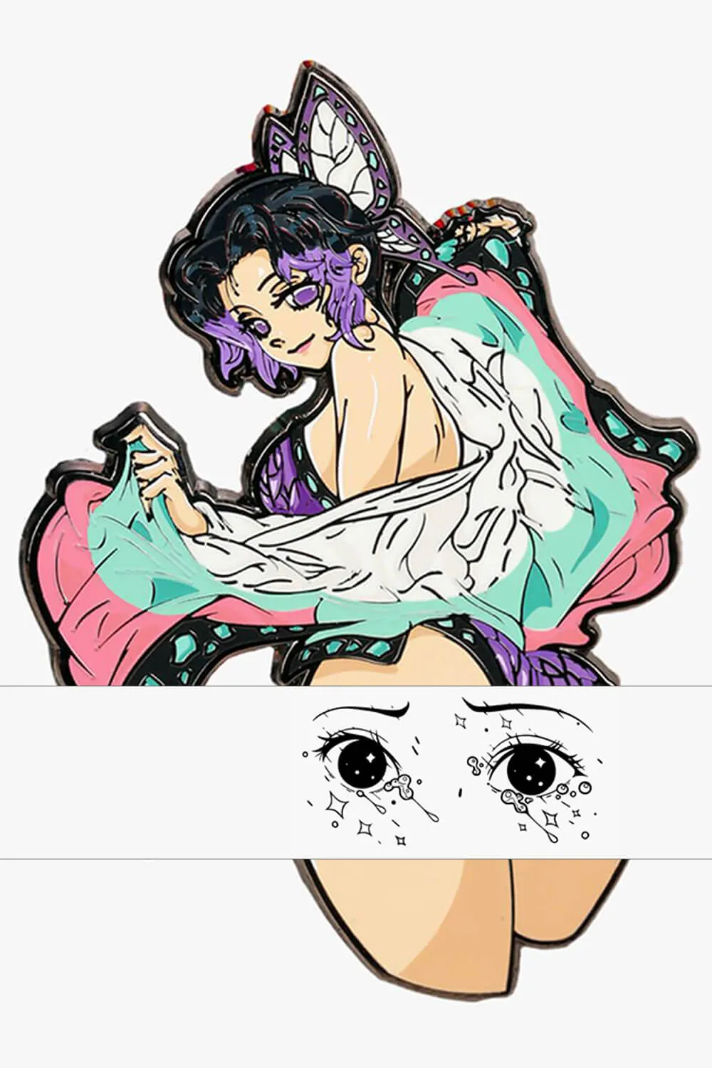 Hot Shinobu Kocho Enamel Pin