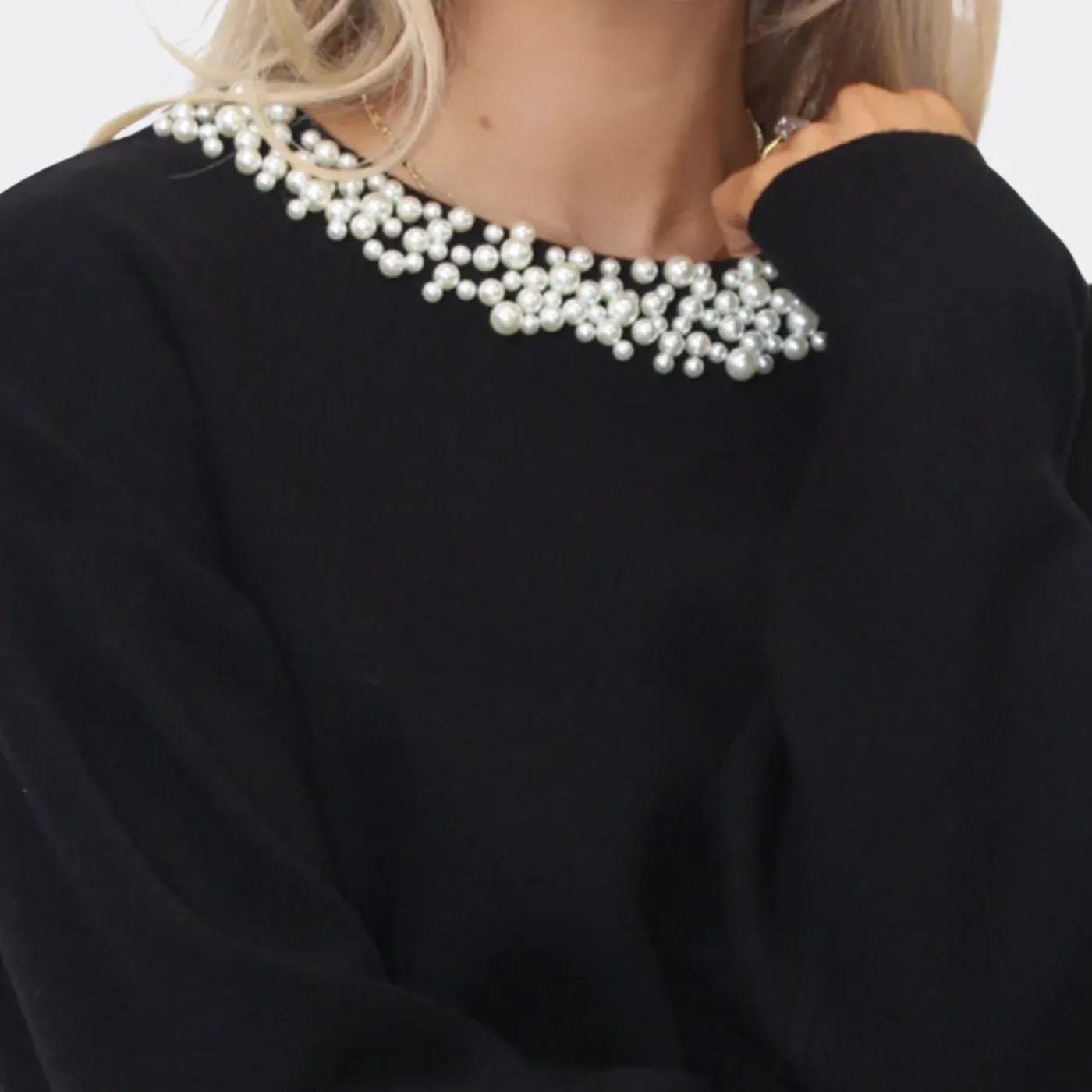 Kate & Pippa Annabelle Pearl Knit Jumper