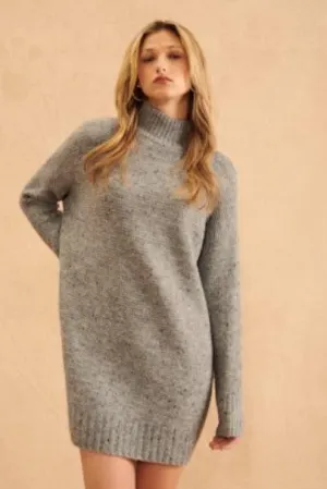 Lewis Sweater Dress - Overcast
