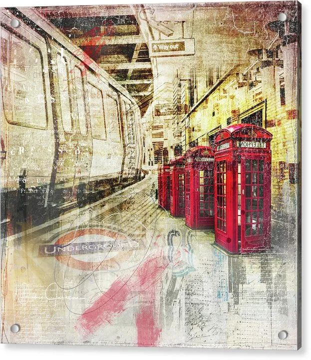 London Calling  - Acrylic Print