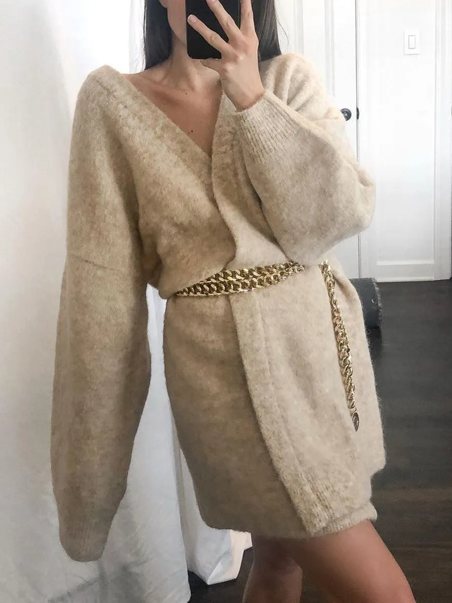 Loose Casual Knitted Cardigan