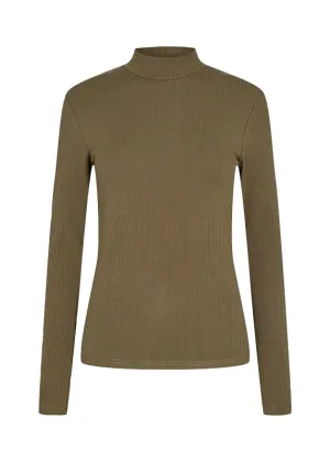Minimum Mocki langærmet t-shirt crocodile