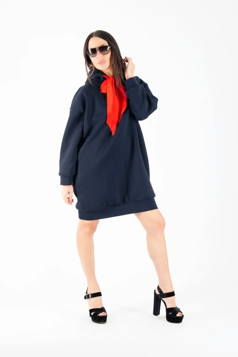 Molly Sweatshirt Hooded Dress SALE
