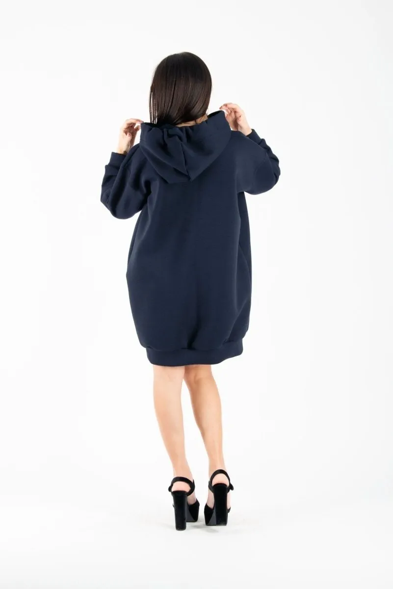 Molly Sweatshirt Hooded Dress SALE