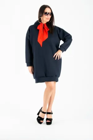 Molly Sweatshirt Hooded Dress SALE