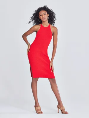 Nala Halterneck Sweater Dress