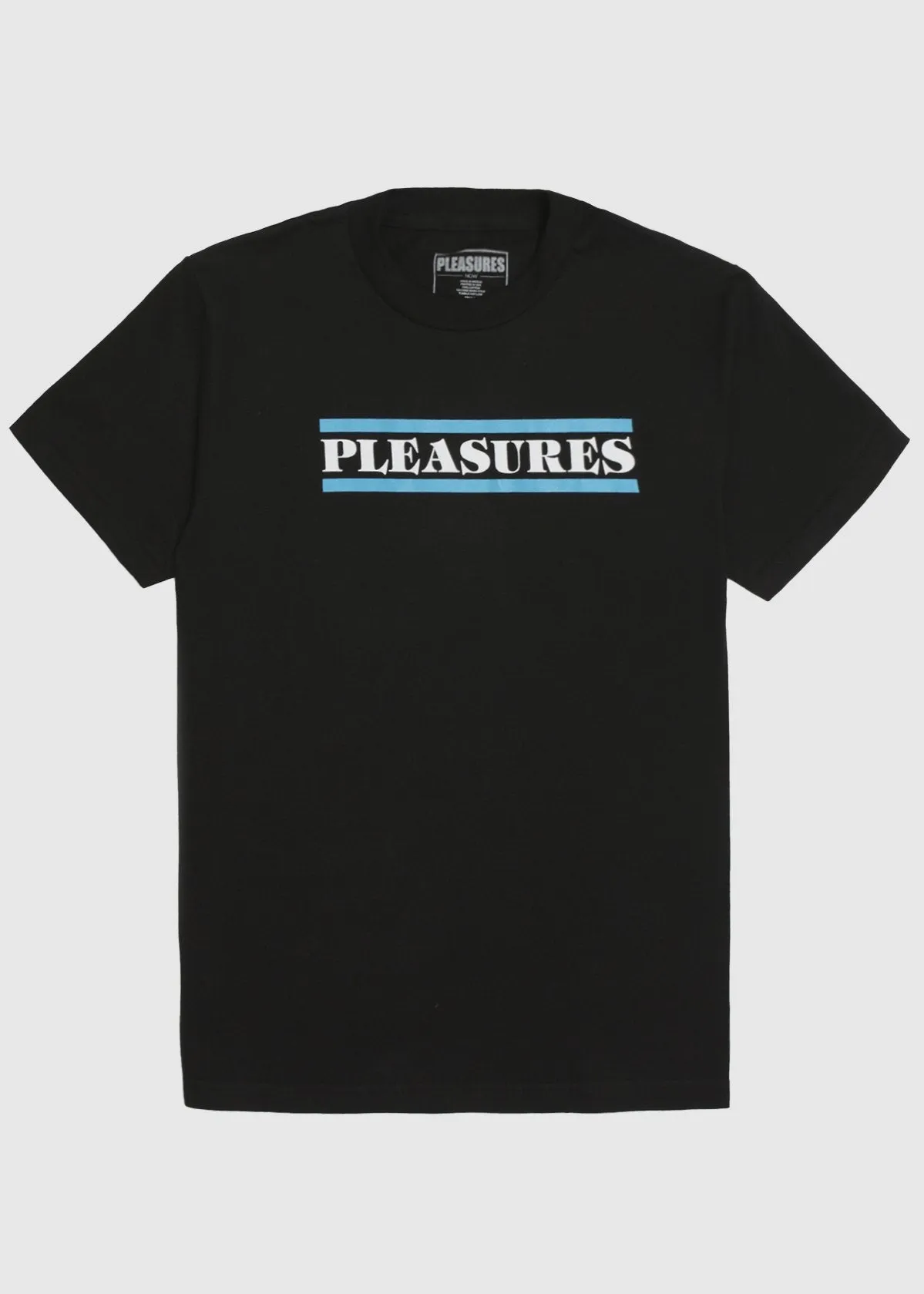 PLEASURES: SURRENDER SS TEE [BLACK]