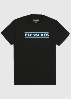 PLEASURES: SURRENDER SS TEE [BLACK]