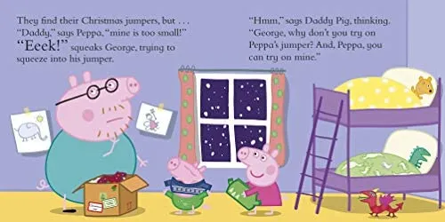[Ready Stock] Peppa's Christmas Jumper Day