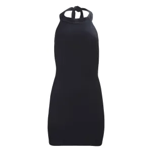Regan Halter Modal Dress - Black