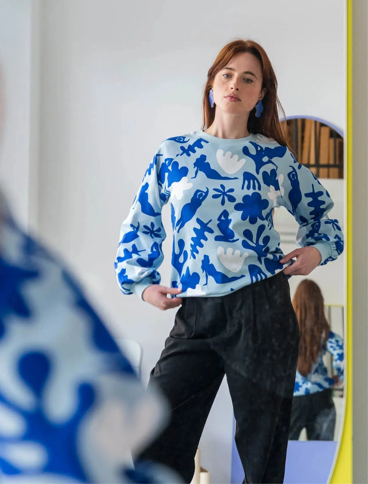 Rita Sweater Vedenalaista Blue