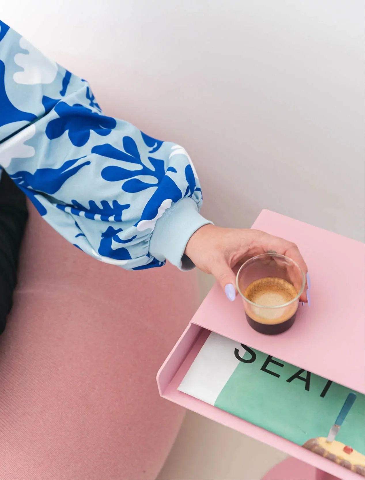 Rita Sweater Vedenalaista Blue