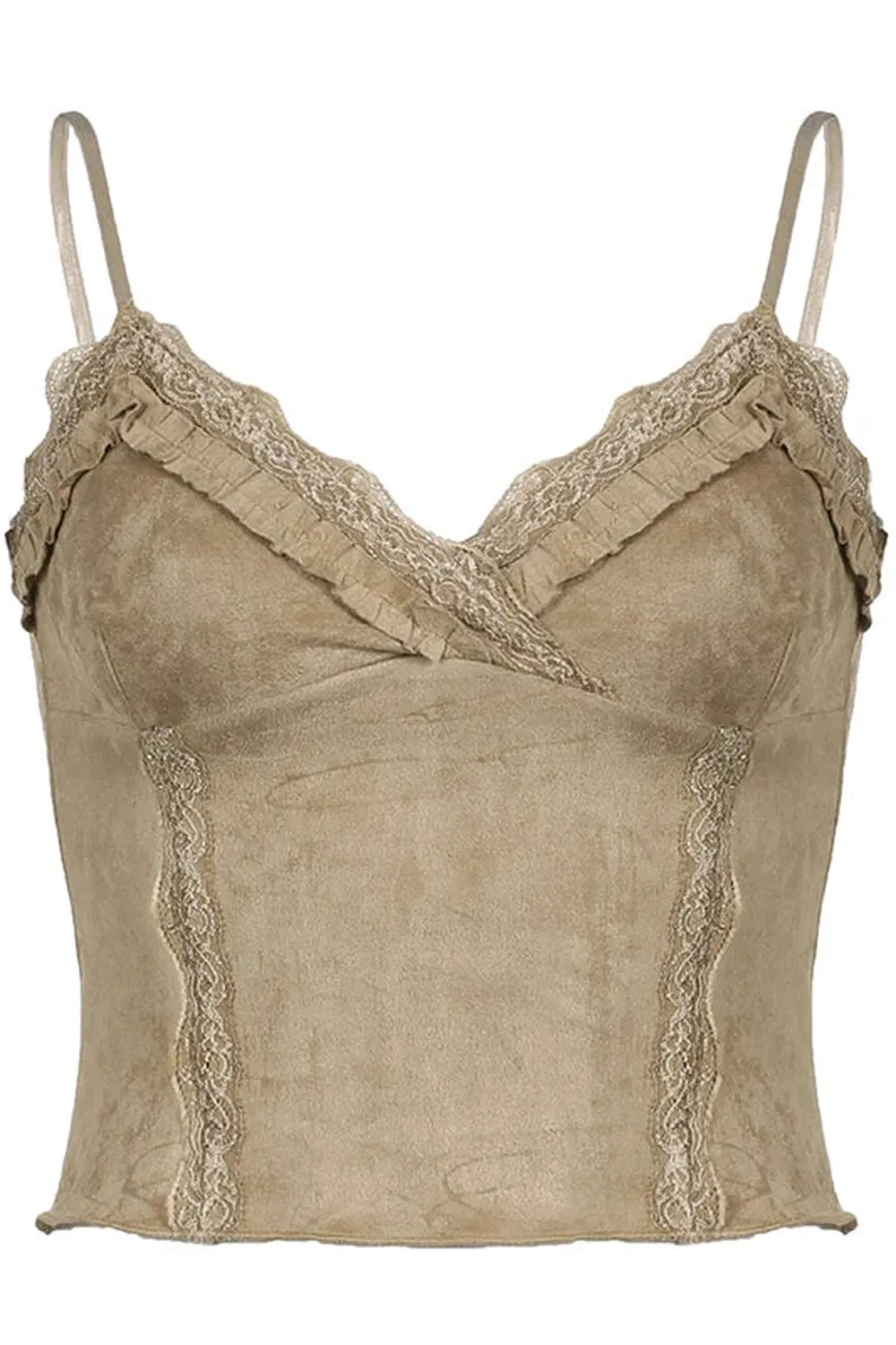 Sandy Serenade Lace Cami Top