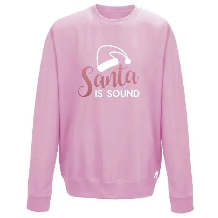 Santa Is Sound - Unisex Christmas Jumper