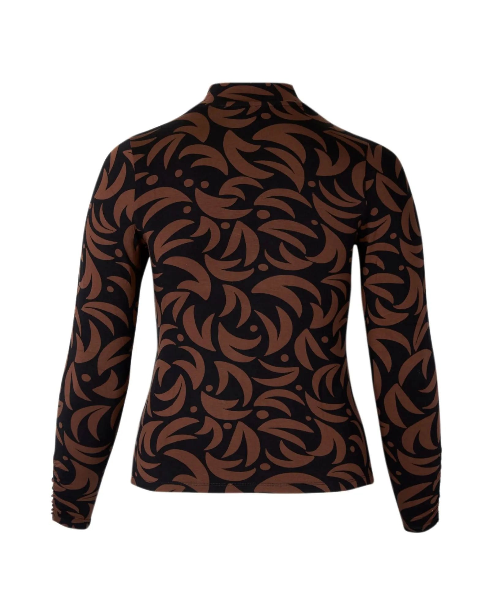 Shanice Turtleneck | Black / Brown