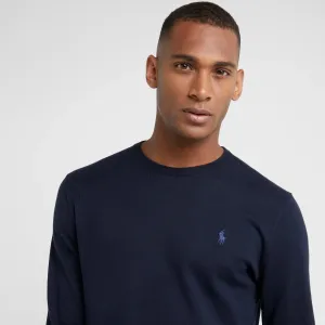 Slim Fit Cotton Sweater - Hunter Navy
