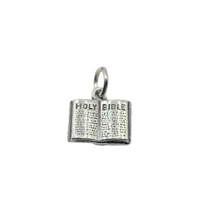Sterling Silver Bible Charm
