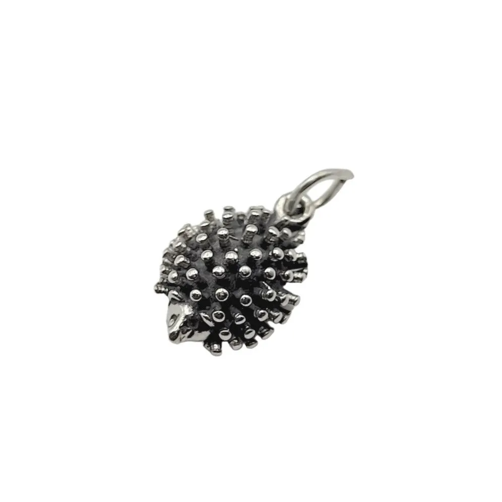 Sterling Silver Hedgehog Charm
