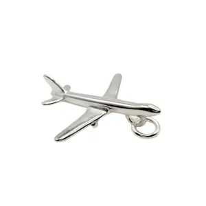 Sterling Silver Jet Charm