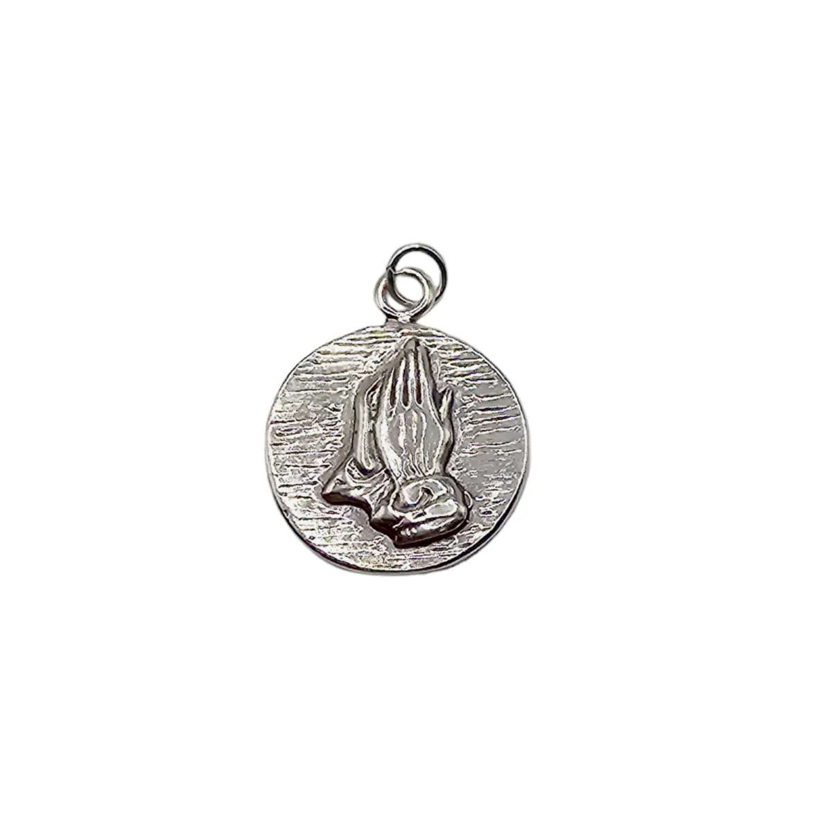 Sterling Silver Reversible Prayer Charm