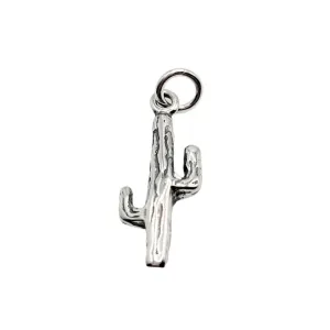 Sterling Silver Saguaro Cactus Charm