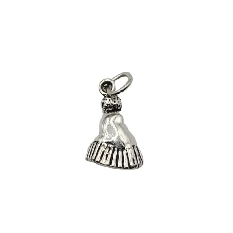 Sterling Silver Winter Hat Holiday Charm