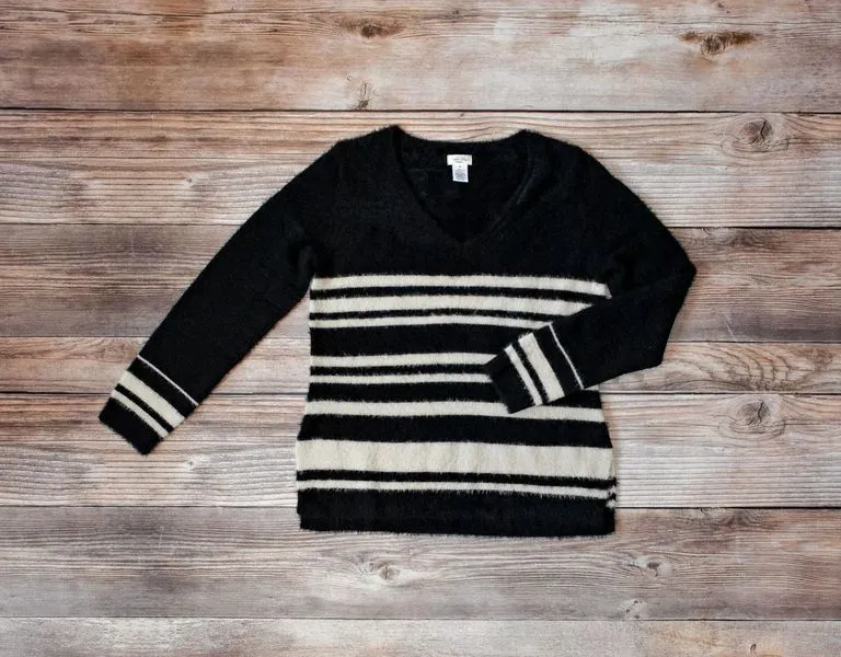 Striped Pullover Sweater