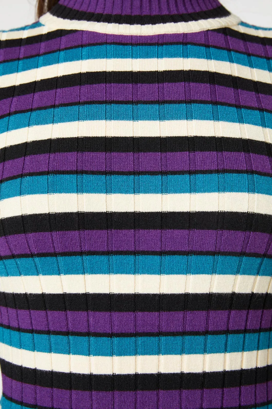 Tabby Stripe Skivvy Knit