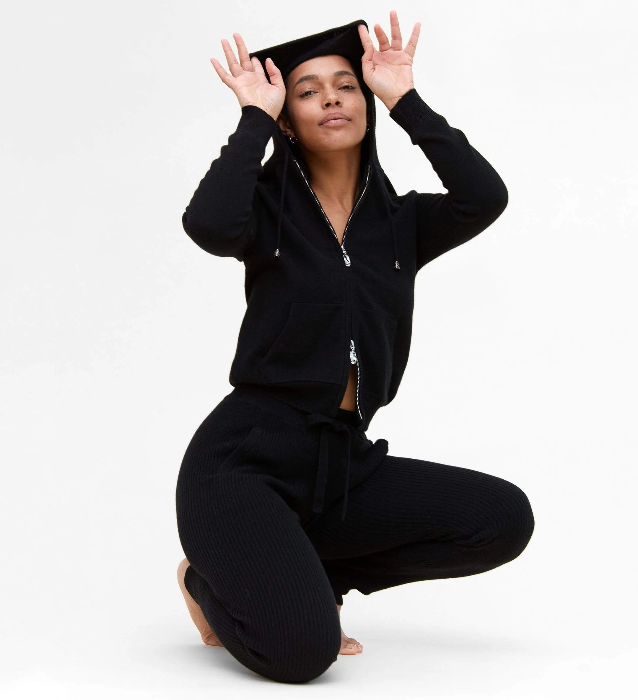 The Ribbed Cashmere Pants