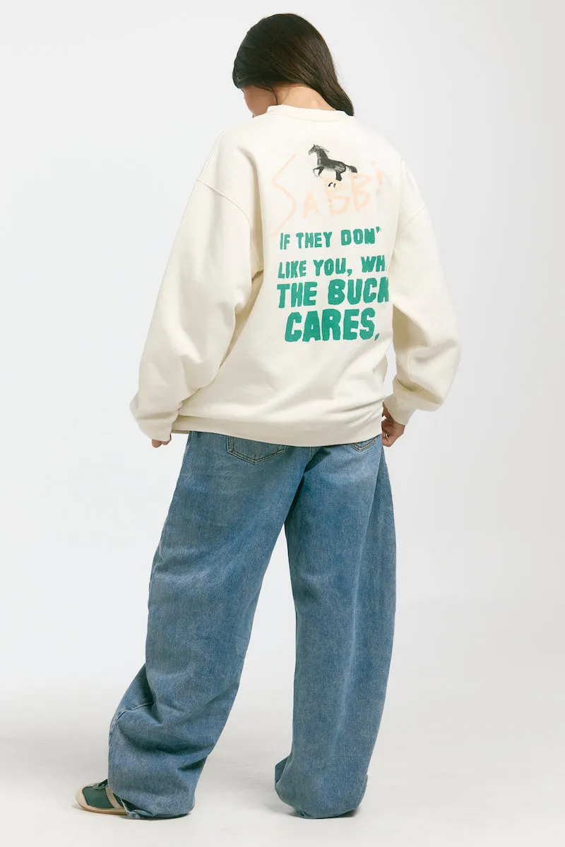The Who the Buck Cares Jumper
